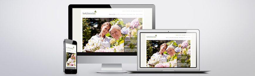 South Downs Care New Responsive Website